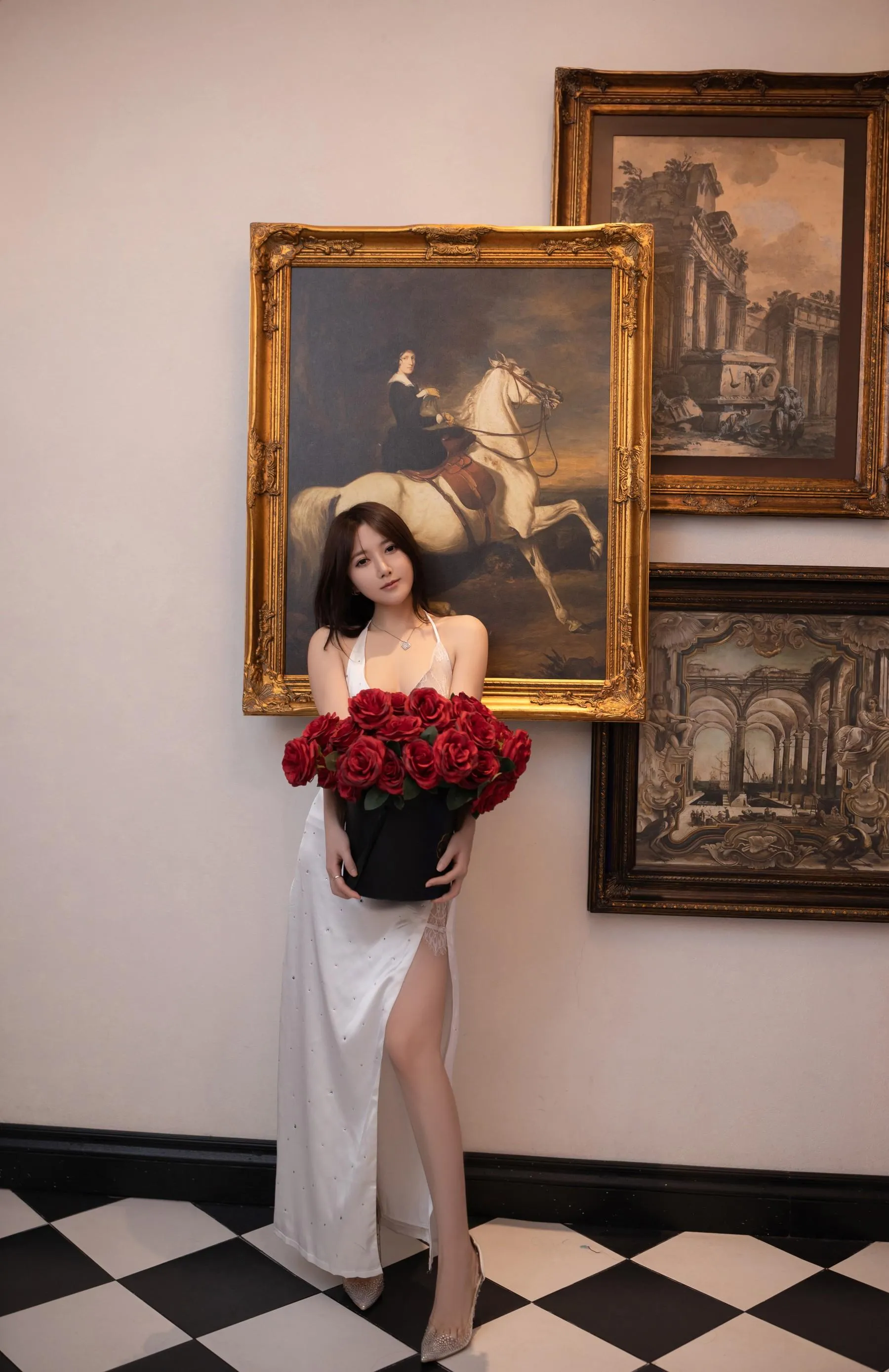 NO.0037 秀人名模鱼子酱Fish内部私购未上架《知江晚》写真 [77P]插图9